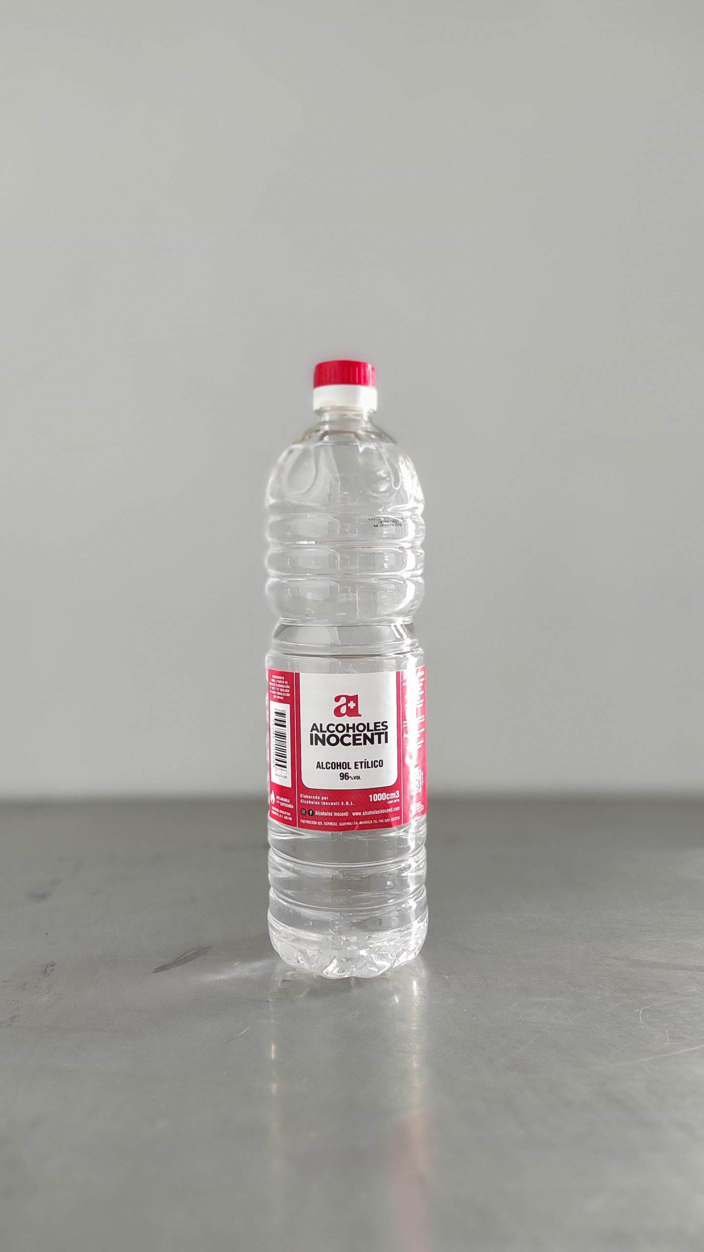 Alcohol 96% Inocenti 1000 cc PACK 12 UNIDADES