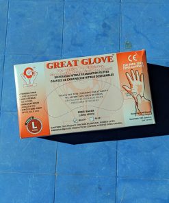 Guantes Nitrilo Negro 10 cajas de 50 pares